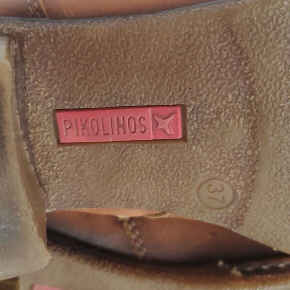 Pikolinos Zaragoza Women's Leather Ankle Booties Tassels Size 37 - Picture 12 of 16